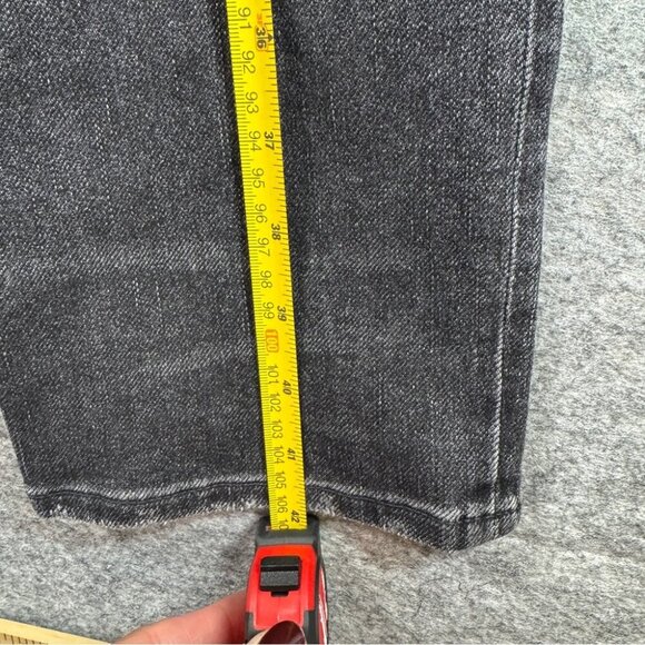 AE Men’s AirFlex 360 Patched Slim Jean Size 32x34 in Black Blaze - Picture 12 of 14